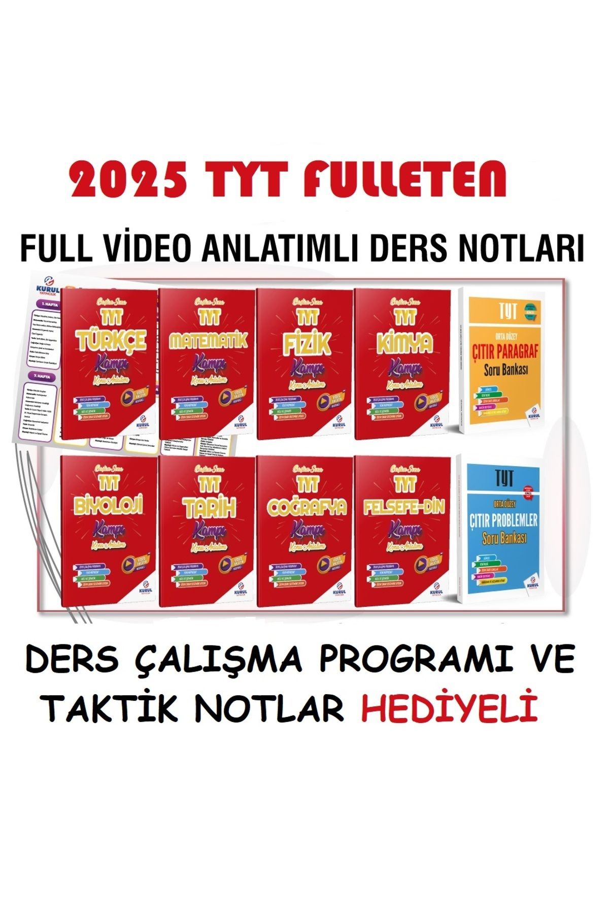 Kurul Yayıncılık 2025 TytFulleyen Ders Notlar...