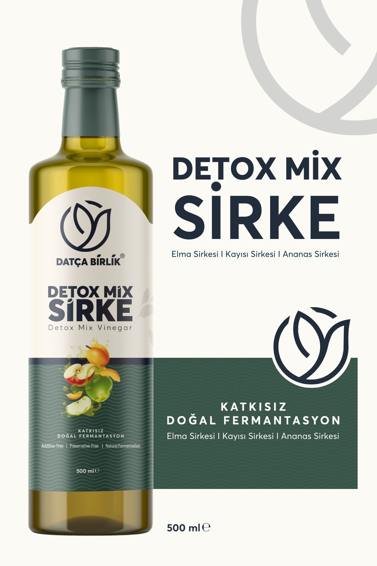 DETOX SİRKESİ 500 ML.