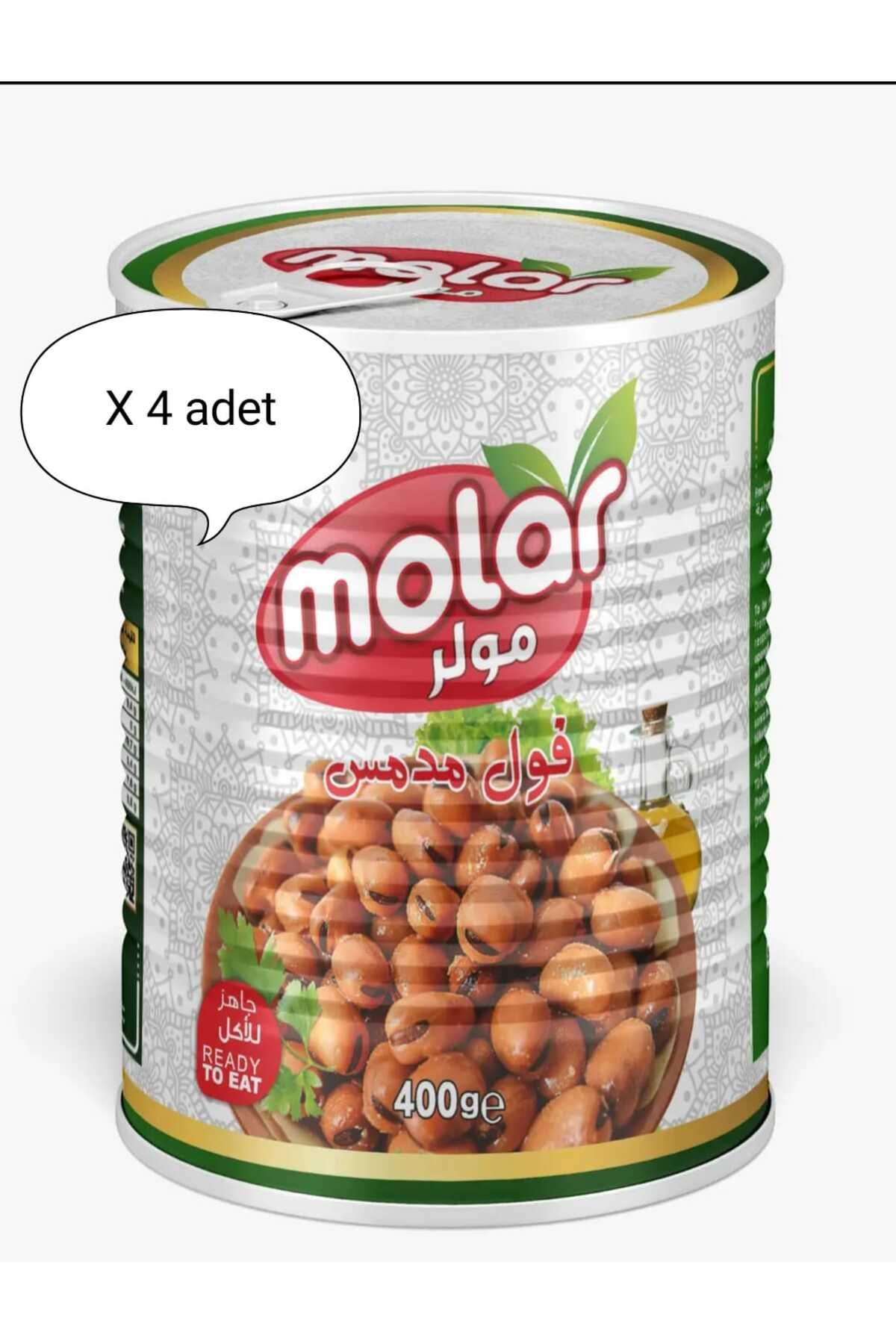 molar Bakla Konservesi 400gr X 4 Adet