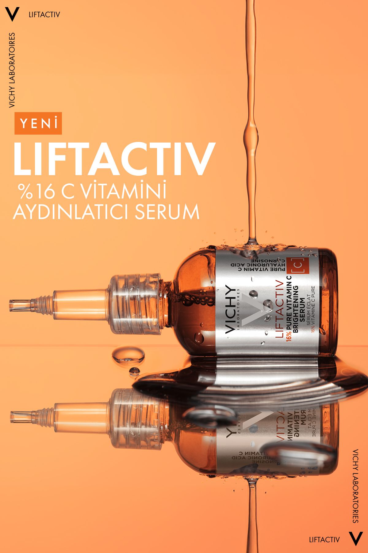 Liftactiv %16 Saf C Vitamini  Antioksidan Serum 20 ml - Tüm Cilt Tipleri İçin