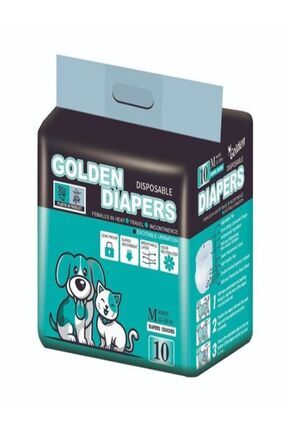 Dıapers M Boy Köpek Eğitim Pedi 10 Lu Image 0