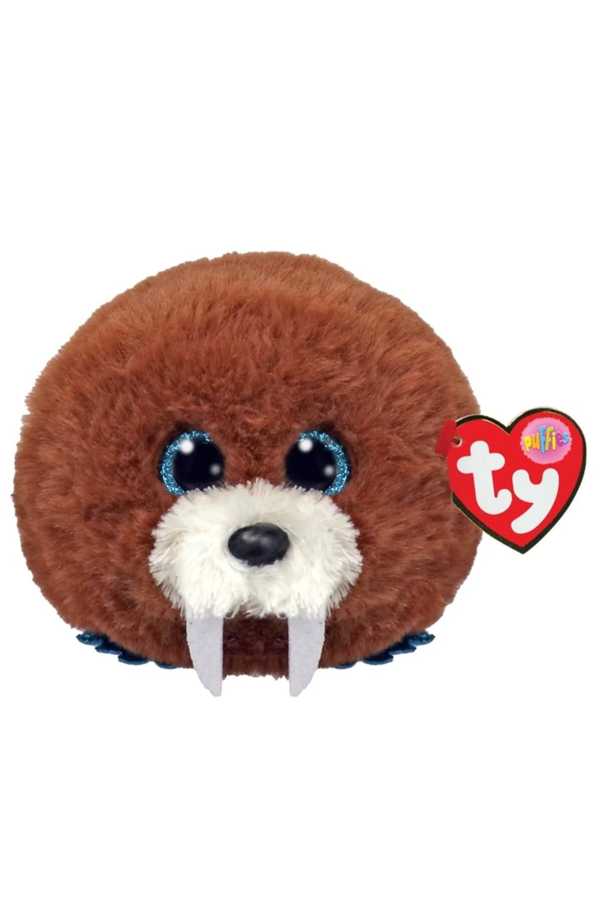 TY Beanie Boos TY PuffiesKahverengi Mors Hank...