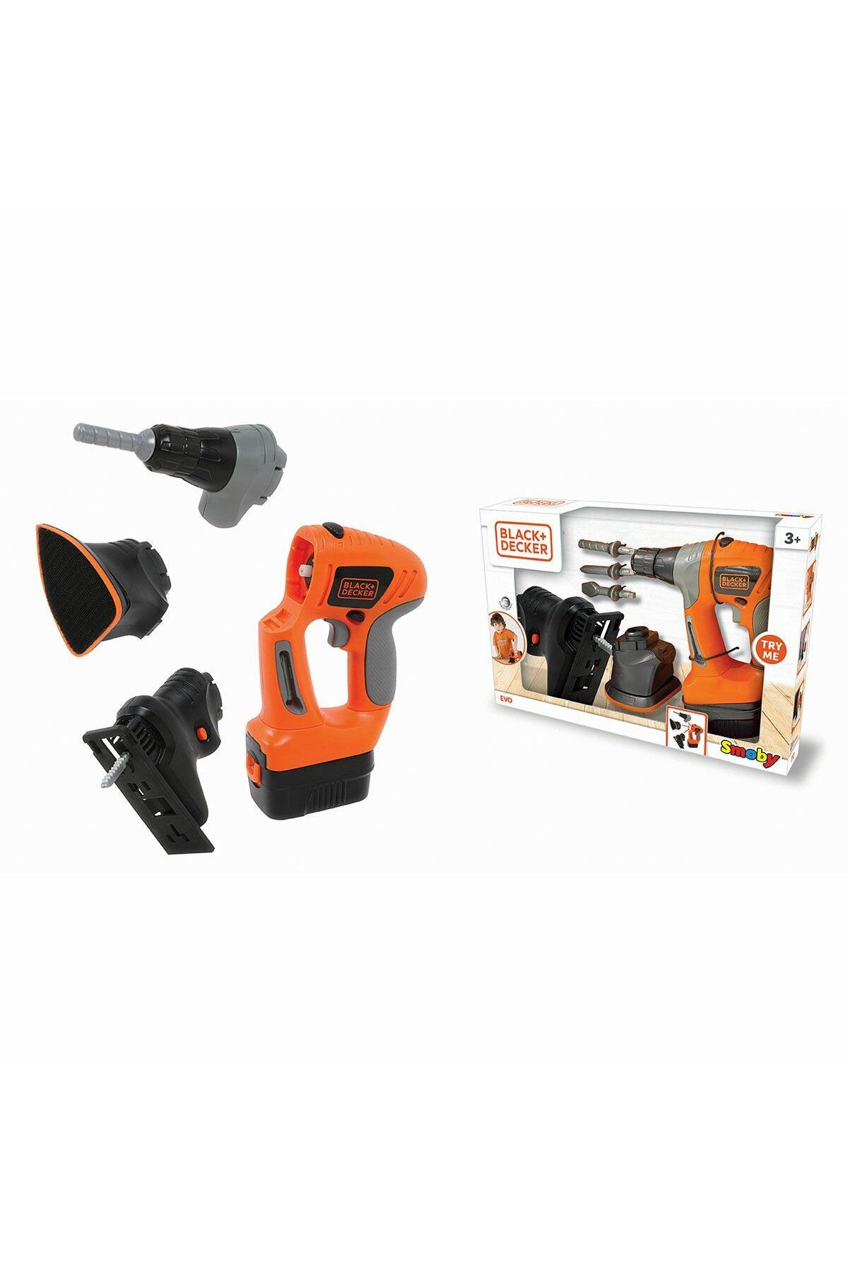 7600360102 Black Decker Evo 3ü 1 Arada Oyuncak Testere Vidalama Zımparalama -