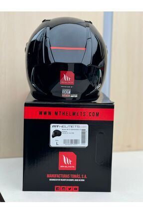 Revenge 2 Solıd A11 Gloss Black Şeffaf Vizörlü Kask Image 1