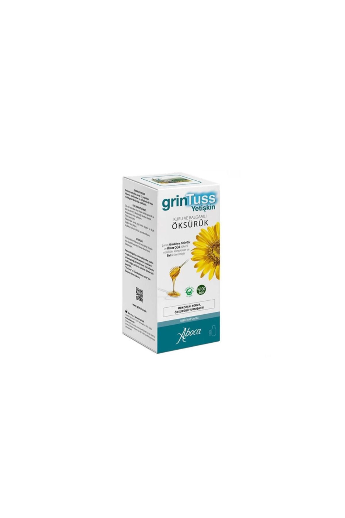 Grintuss Yetişkin Şurubu 128gr