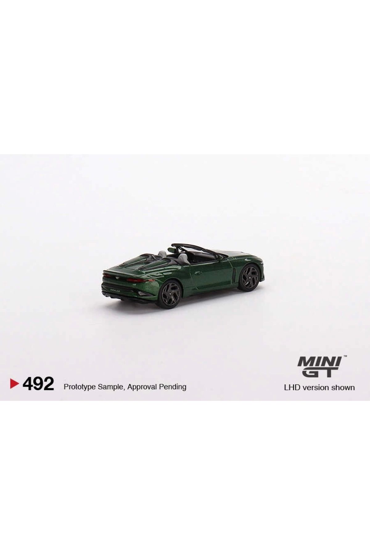 Bentley Mulliner Bacalar 1/64 Ölçek Mini GT Diecast Metal Model Araba