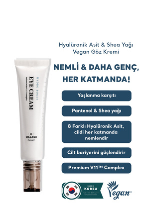 Hydro Boost Eye Cream - Nemlendirici Yaşlanma Karşıtı Vegan Hyalüronik Asit Göz Kremi 30ml Image 0