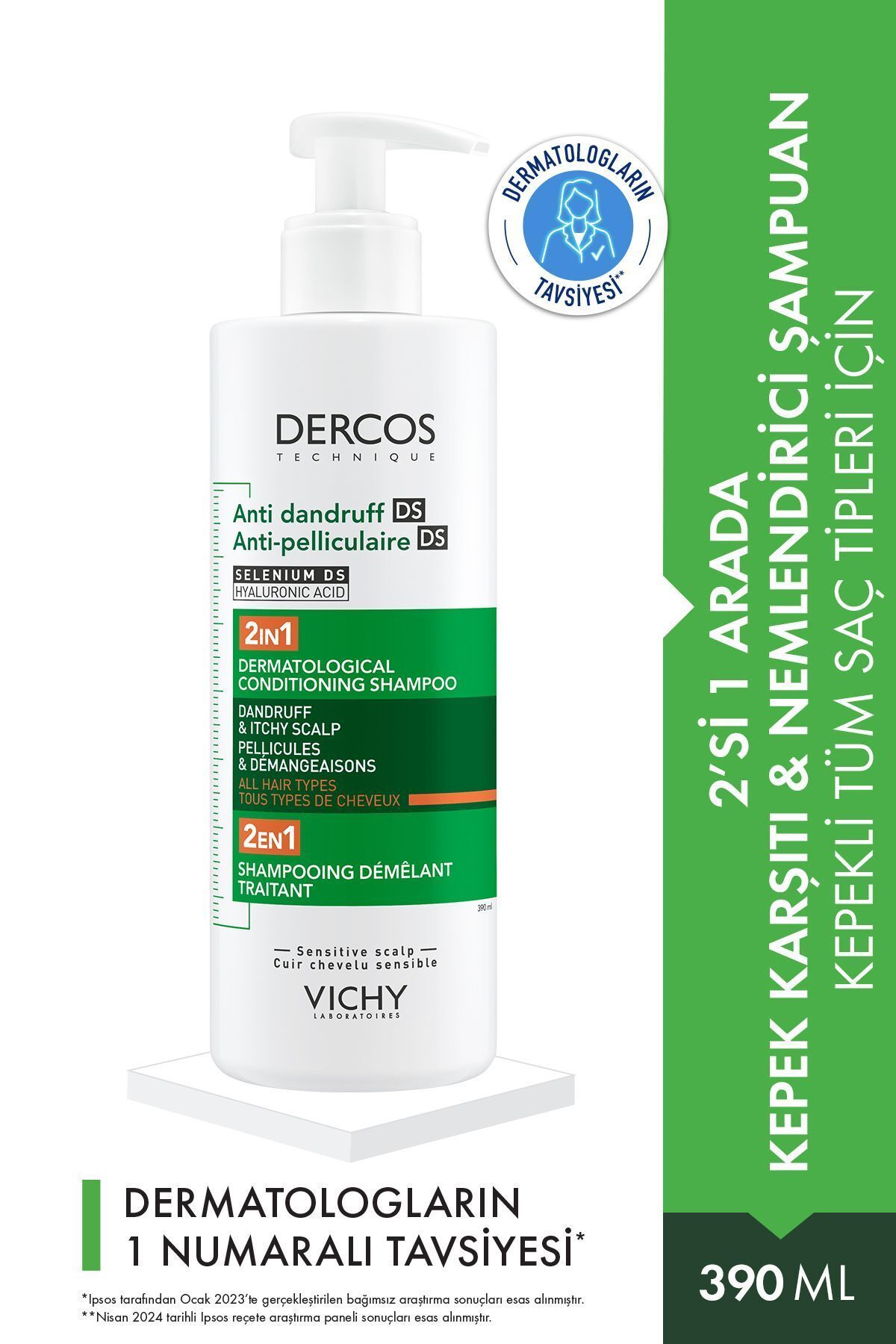 VichyDercos Anti Dandruff DsAnti-pelliculaire...