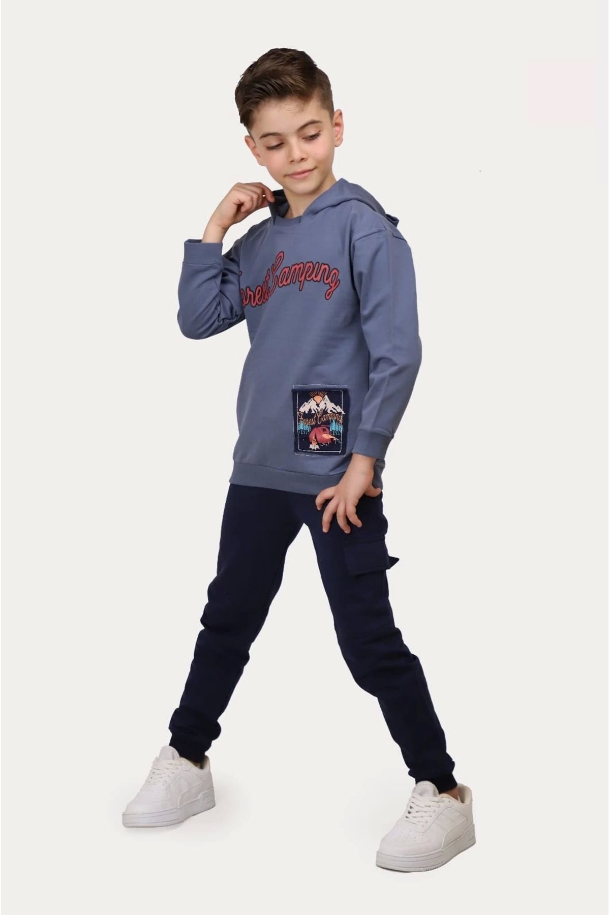 Hafez Kids KAPŞONLUSWEATSHIRTS ERKEK TAKIMI