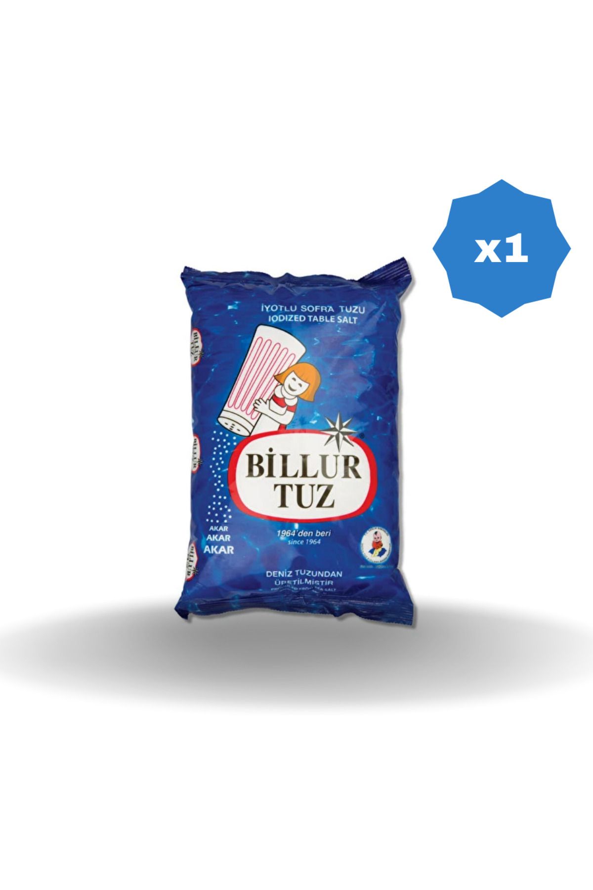 Billur BİLLUR İYOTLU TUZ 1500GR - (1 ADET)