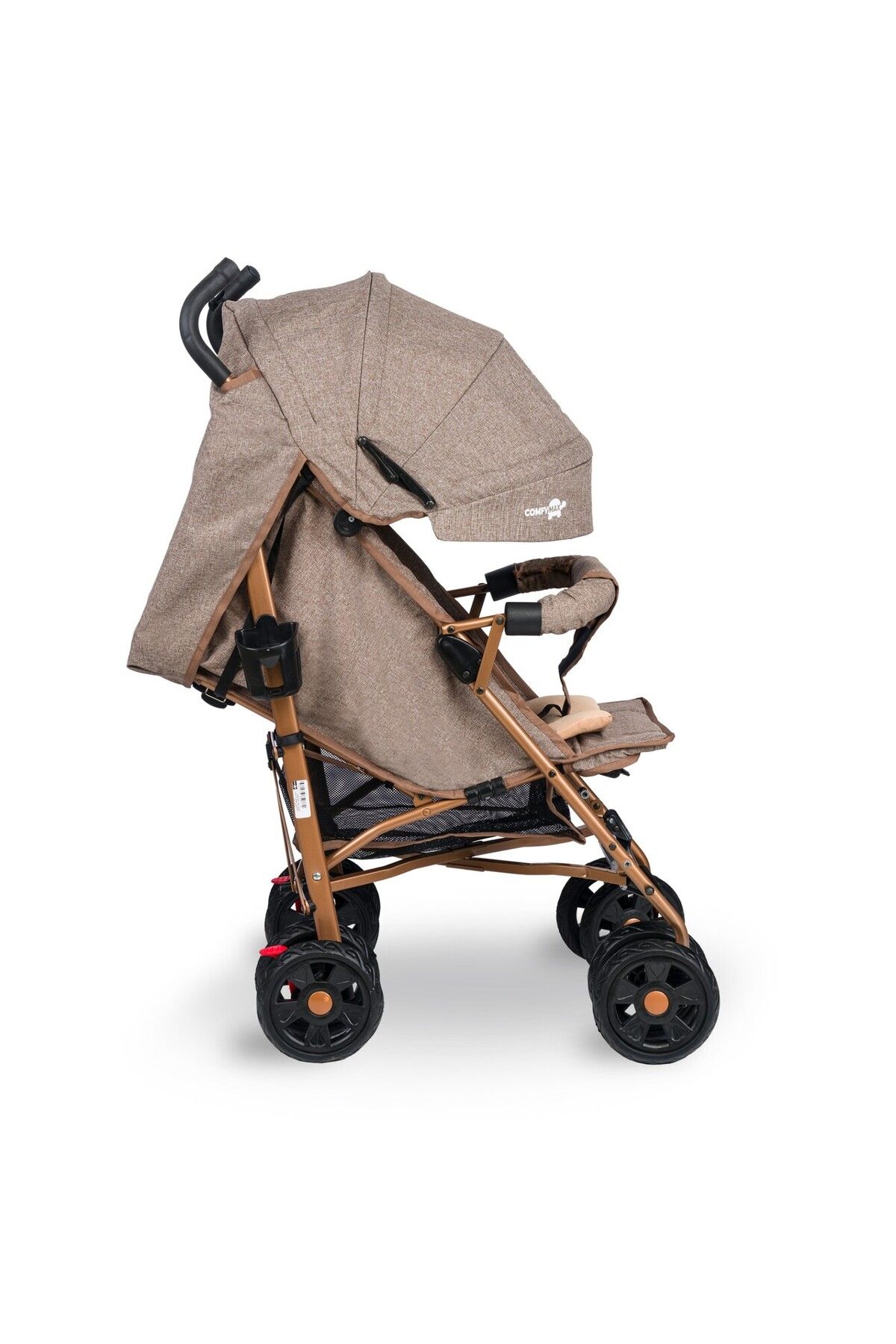 Tam Yatar Baston Bebek Arabası – Wood Brown