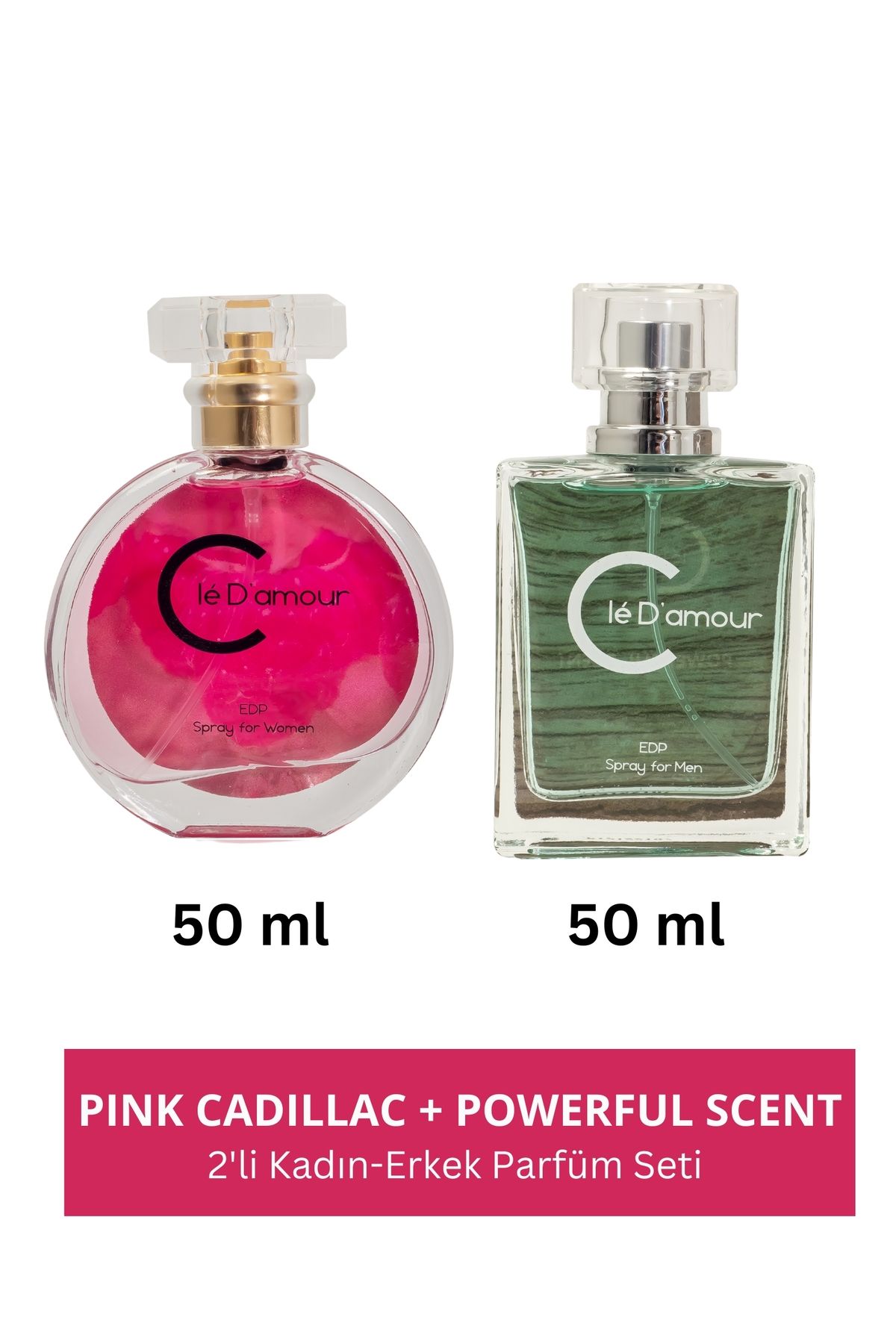 Clé D'amour Pink CadillacPowerful Scent - 2 L...