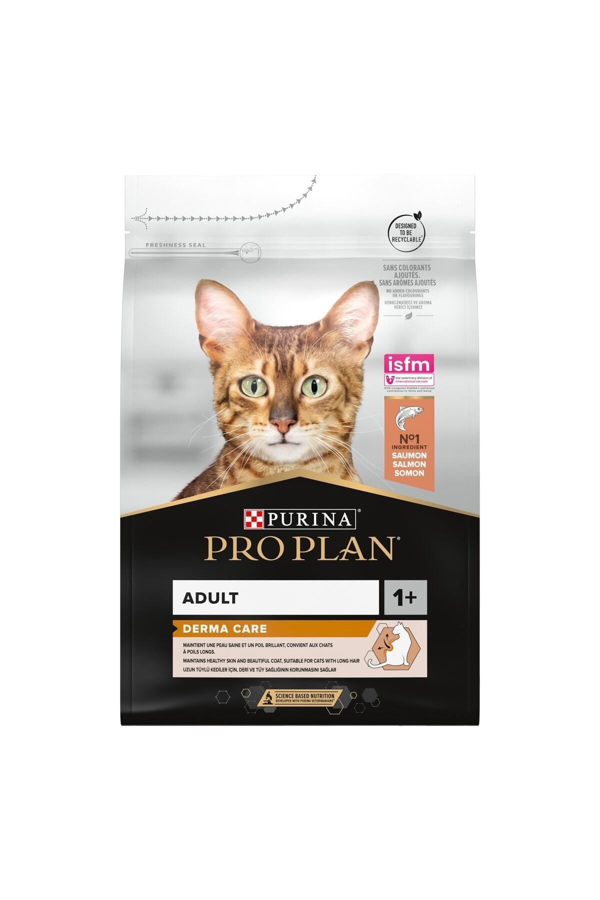 Pro Plan Elegant Derma Plus Somonlu Kedi Maması 3 Kg