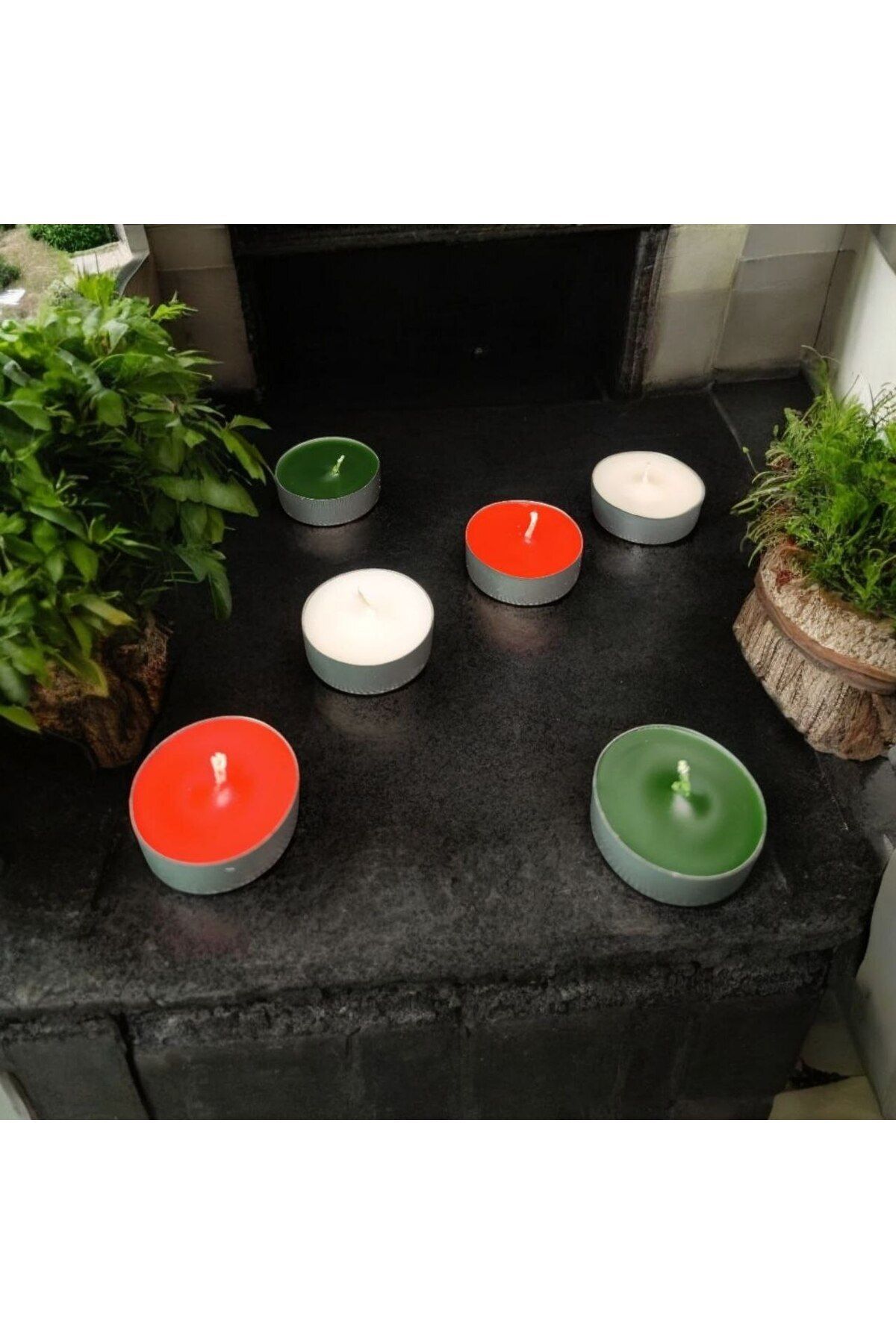 18'li Tea Light Collection 5 Saat (VİOLLETA TEALİGHT KOLEKSİYONU) Yılbaşı