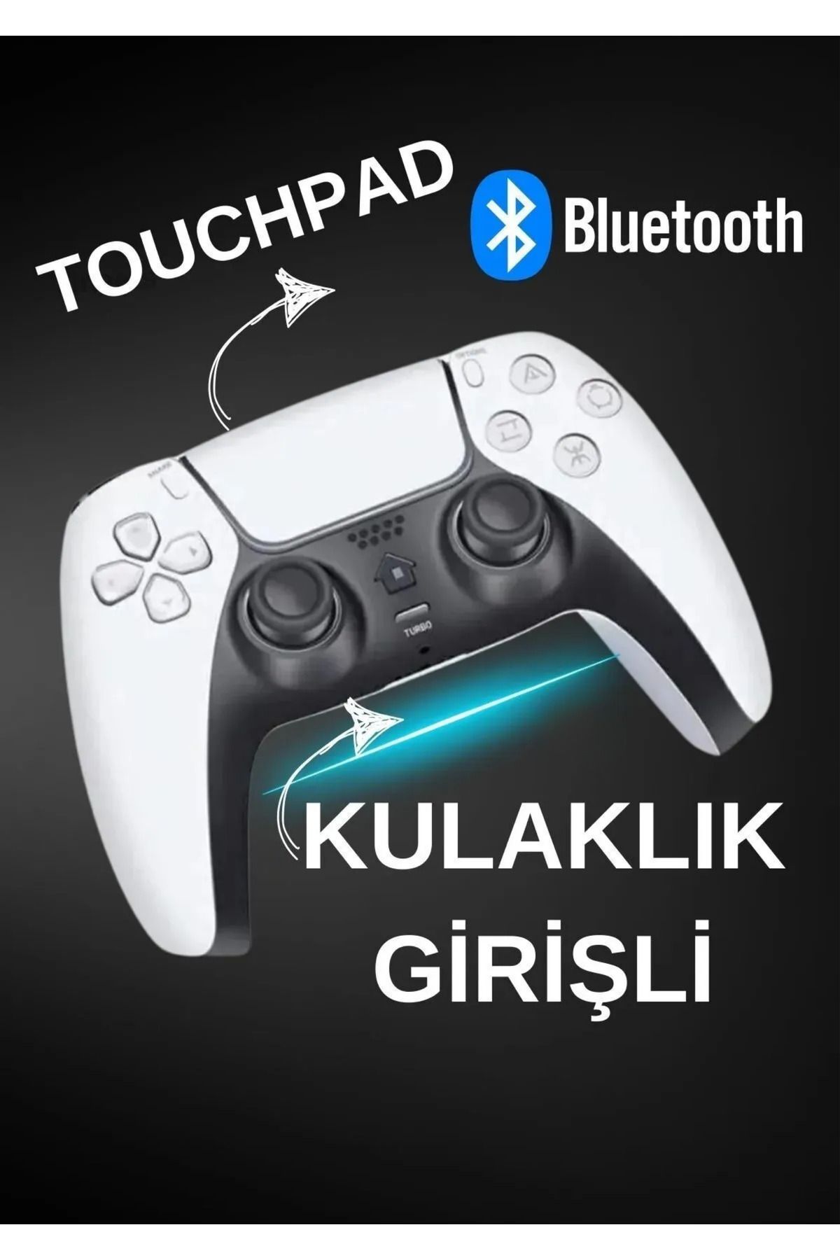 T28 Bluetooth Oyun Kolu Ps4 Ps5 Ve Pc Uyumlu Wireless Kablosuz Oyun Kolu Joystick Gamepad