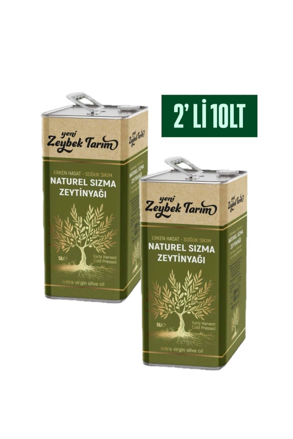 Natural Zeybek Tarım AYVALIKYöresi 10LT Natur...