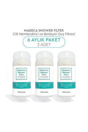 Madeca Shower Filter - Cilt Nemlendirici ve Besleyici Duş Filtresi 3'lü (6 Aylık Paket) Image 0