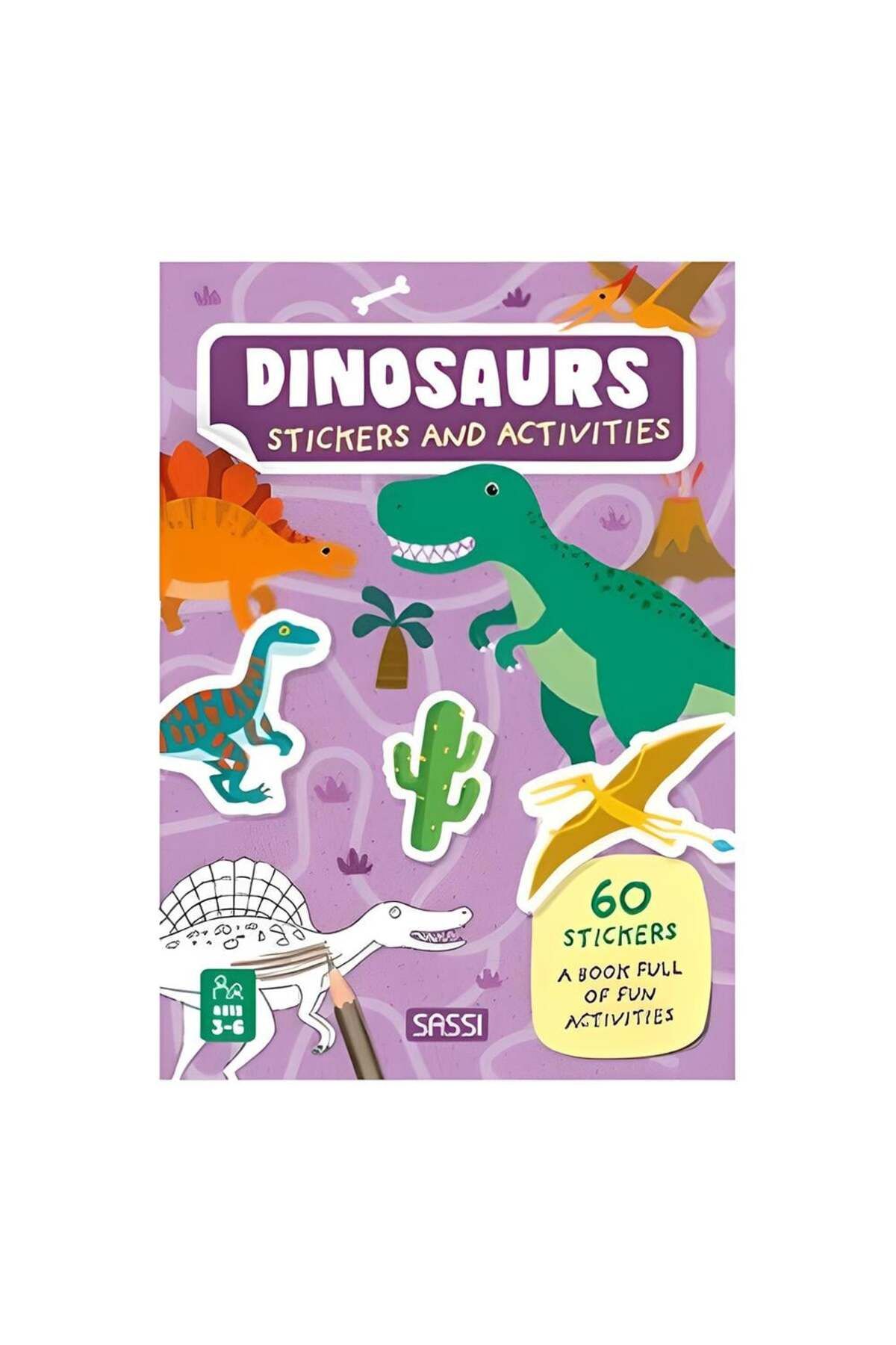 Sassi Junior Dinosaurs -Sticker and Activitie...