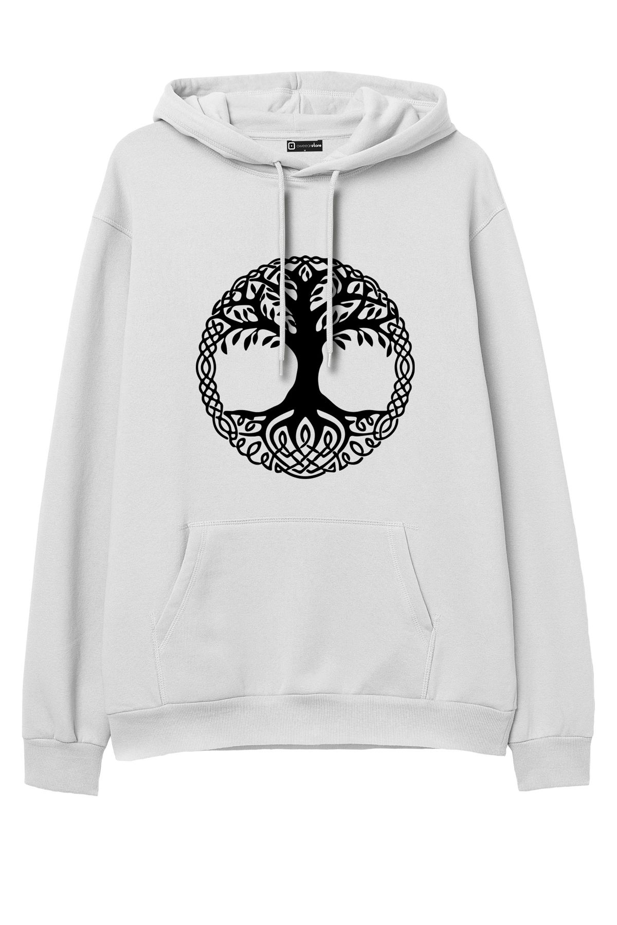 Oweear Unisex Yggdrasil  -Regular Hoodie