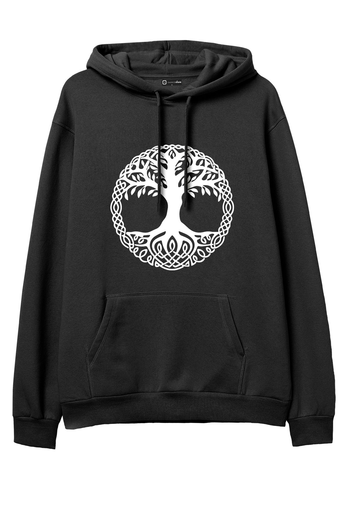 Oweear Unisex Yggdrasil  -Regular Hoodie