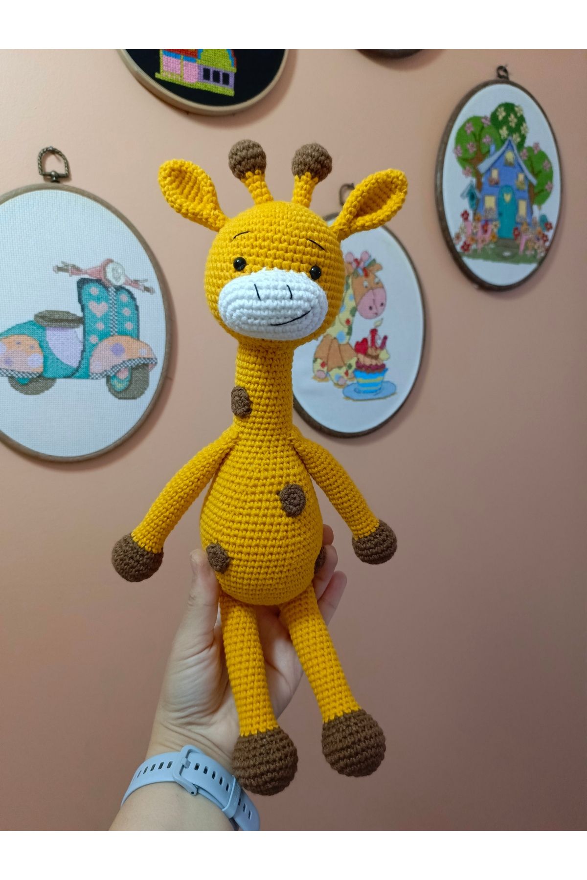 Münücük toys AmigurumiSevimli Zürafa