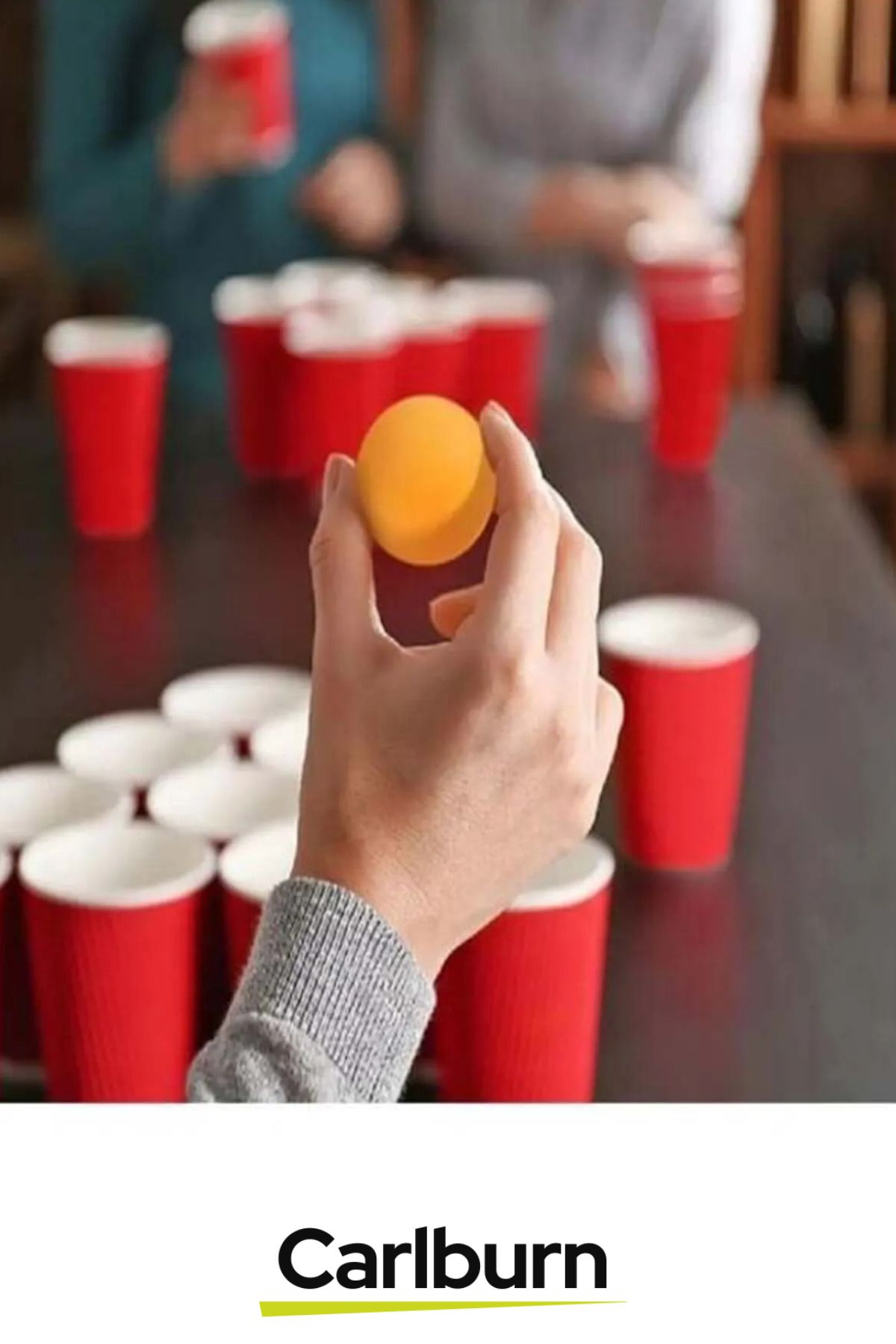 Özel Üretim Eğlenceli Özel Gün Beer Pong  Renkli Büyük 12 Karton Bira Kupası 12 Toplu Oyun Bardağı