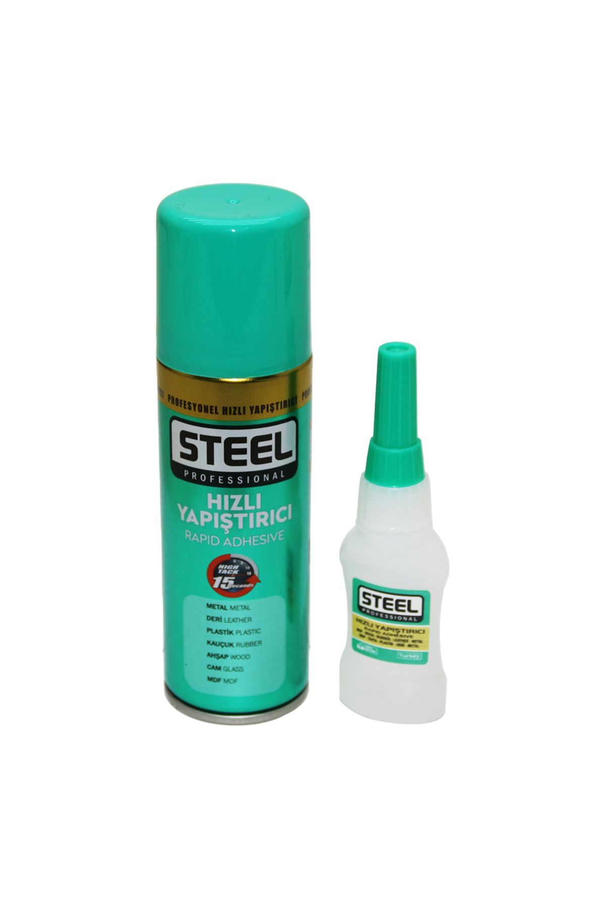 STEEL CK-6361 100ML+8GR HIZLI YAPIŞTIRICI (4767)