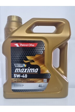 Maxima 5w40 4 Lt Tam Sentetik Motor Yağı Image 0