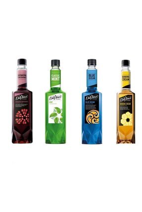 Davinci 4 Lü Şurup Kokteyl Fırsat Seti (NAR, NANE, TURUNÇ, MUZ) 750 ml Image 0