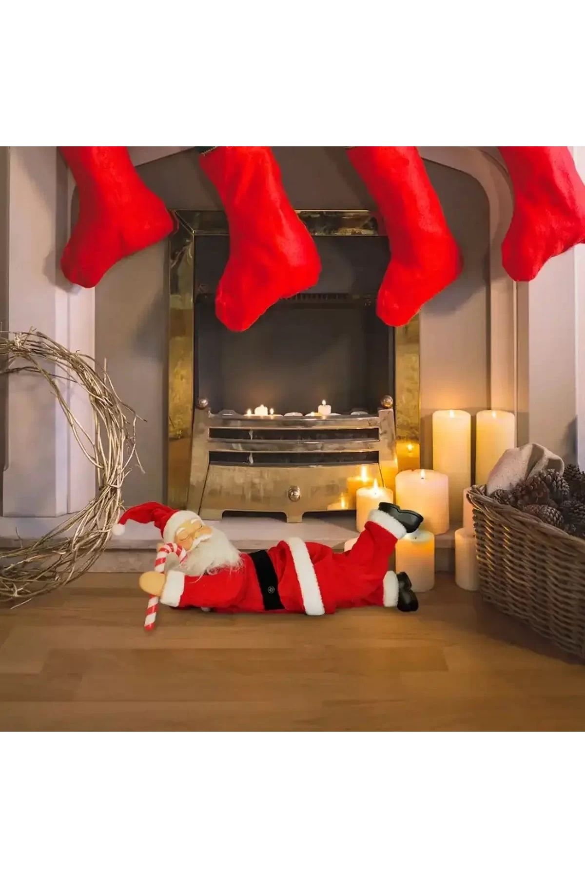 Muhcu Home Dans Eden ŞarkıSöyleyen Noel Baba...