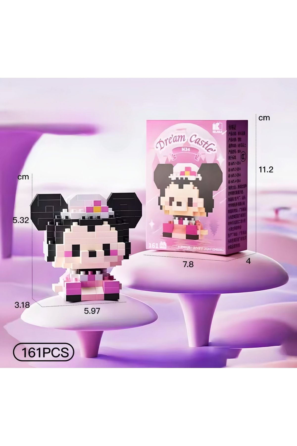 Dek Toy Store BRİCKS YeniStil Mickey Mouse ve...