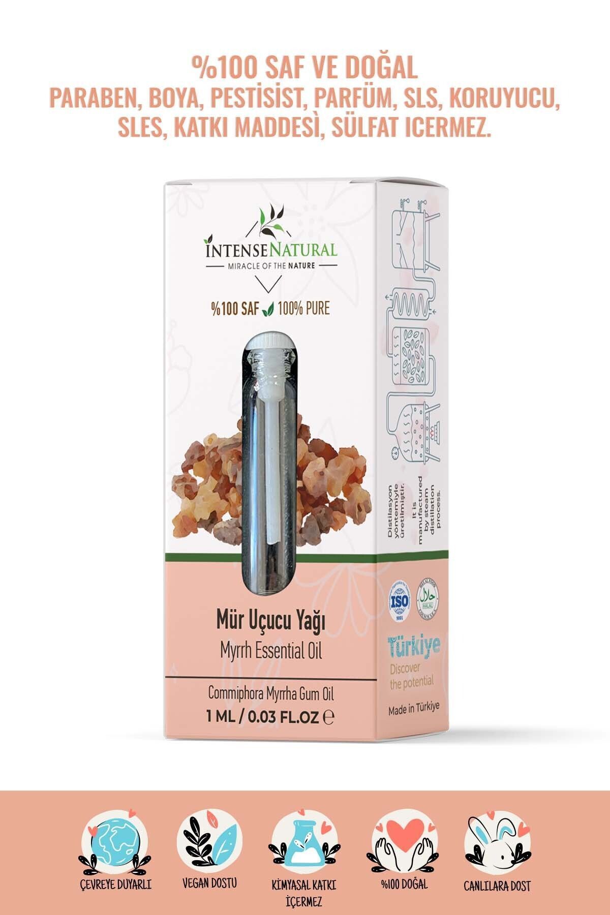 İntense Natural Mür UçucuYağı 1 ml %100 Saf v...