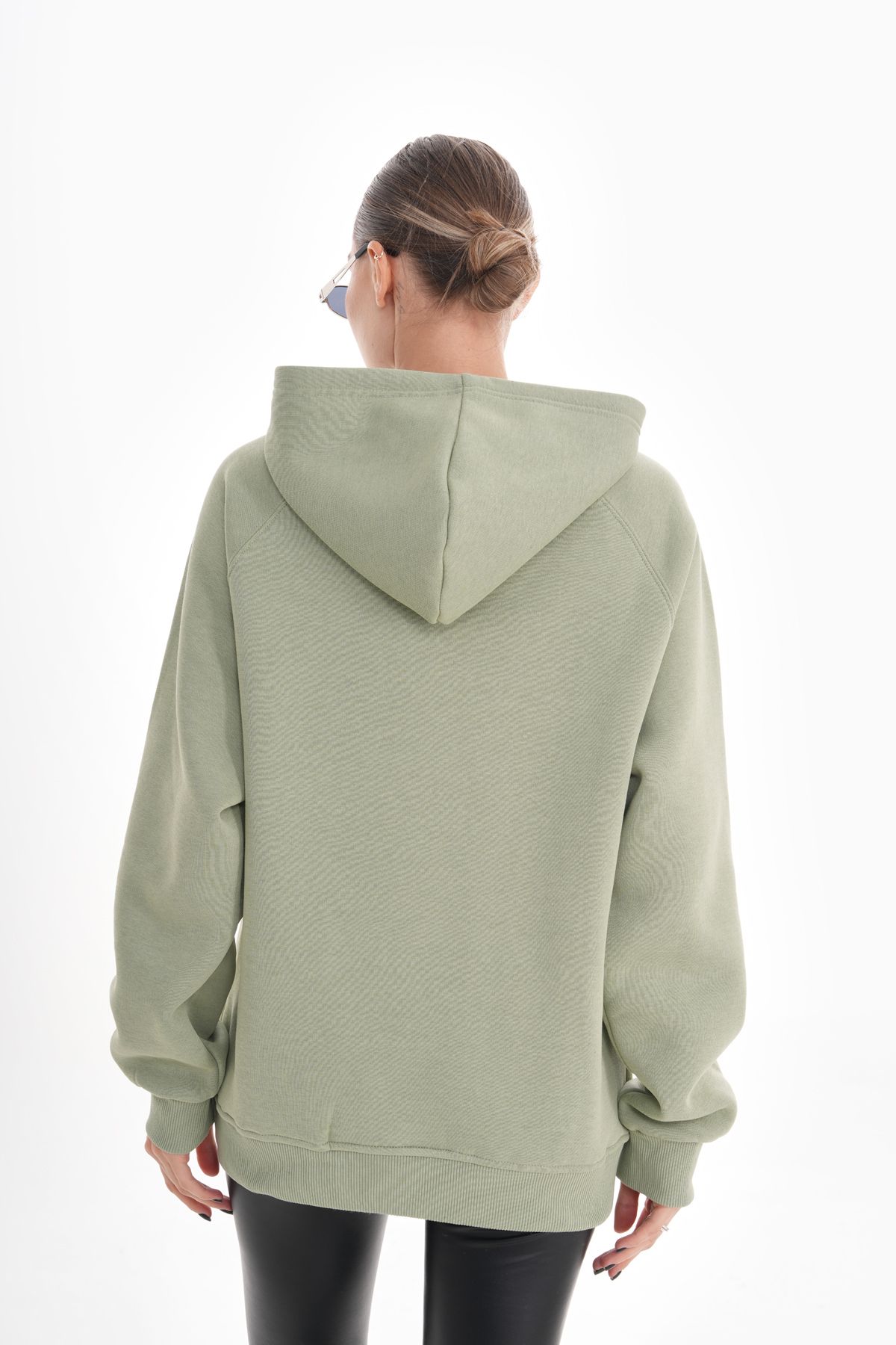 Kapüşonlu Oversize Sweatshirt