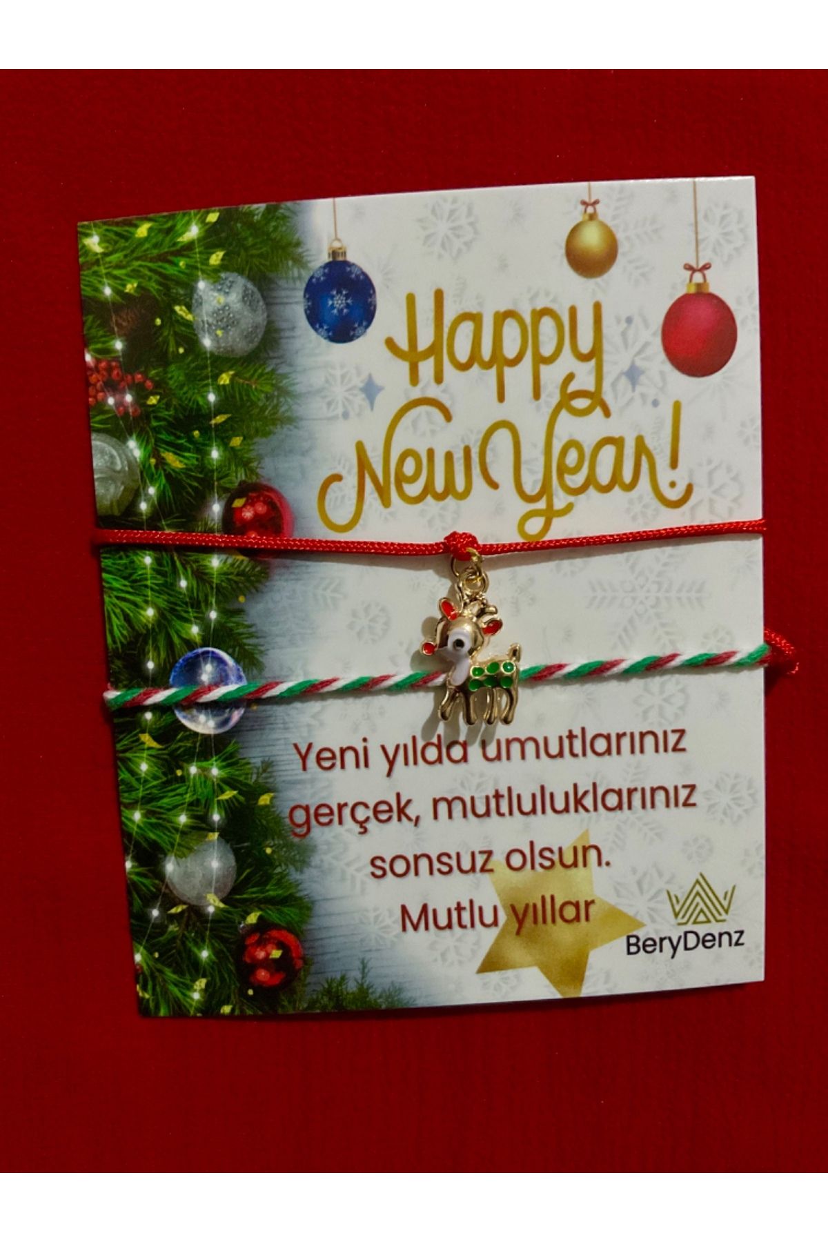 BeryDenzYeni Yıl Zirkon NoelBileklik ve Yılba...