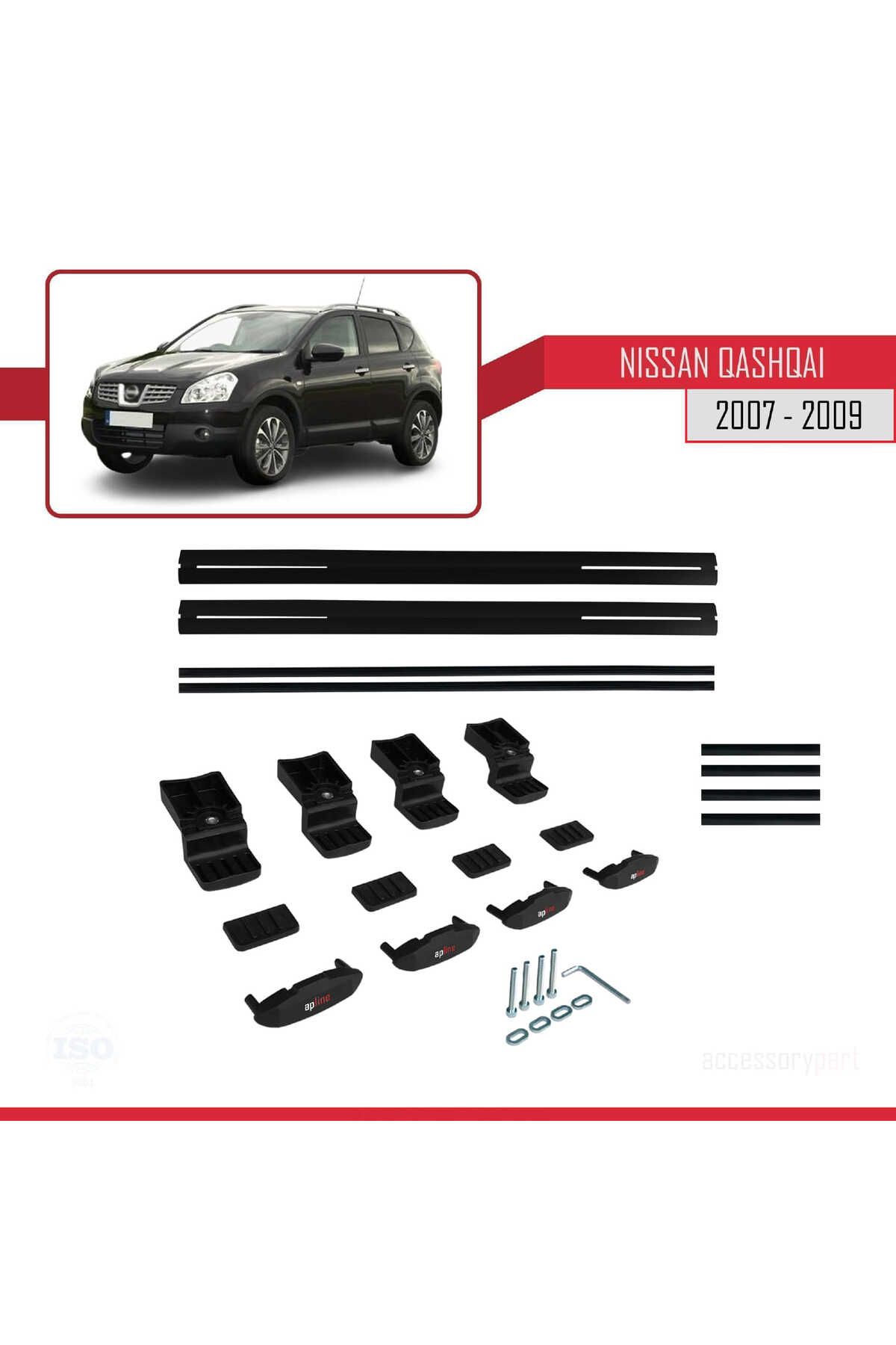 Nissan Qashqai (J10) Pre-facelift 2007-2009 Arası Ile Uyumlu Basıc Model Universal Ara Atkı Tavan Ba