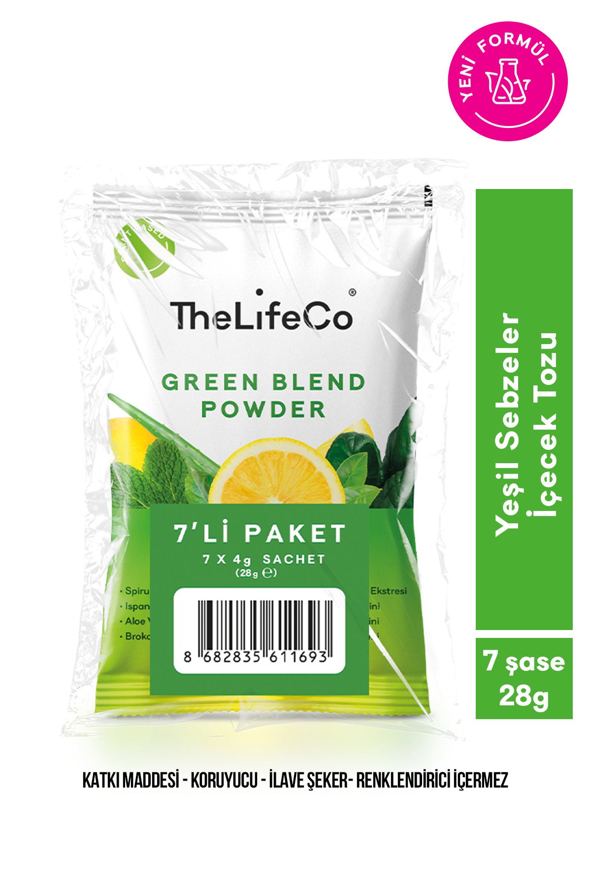 TheLifeCo Green Blend - YeşilSebzeler Içecek...