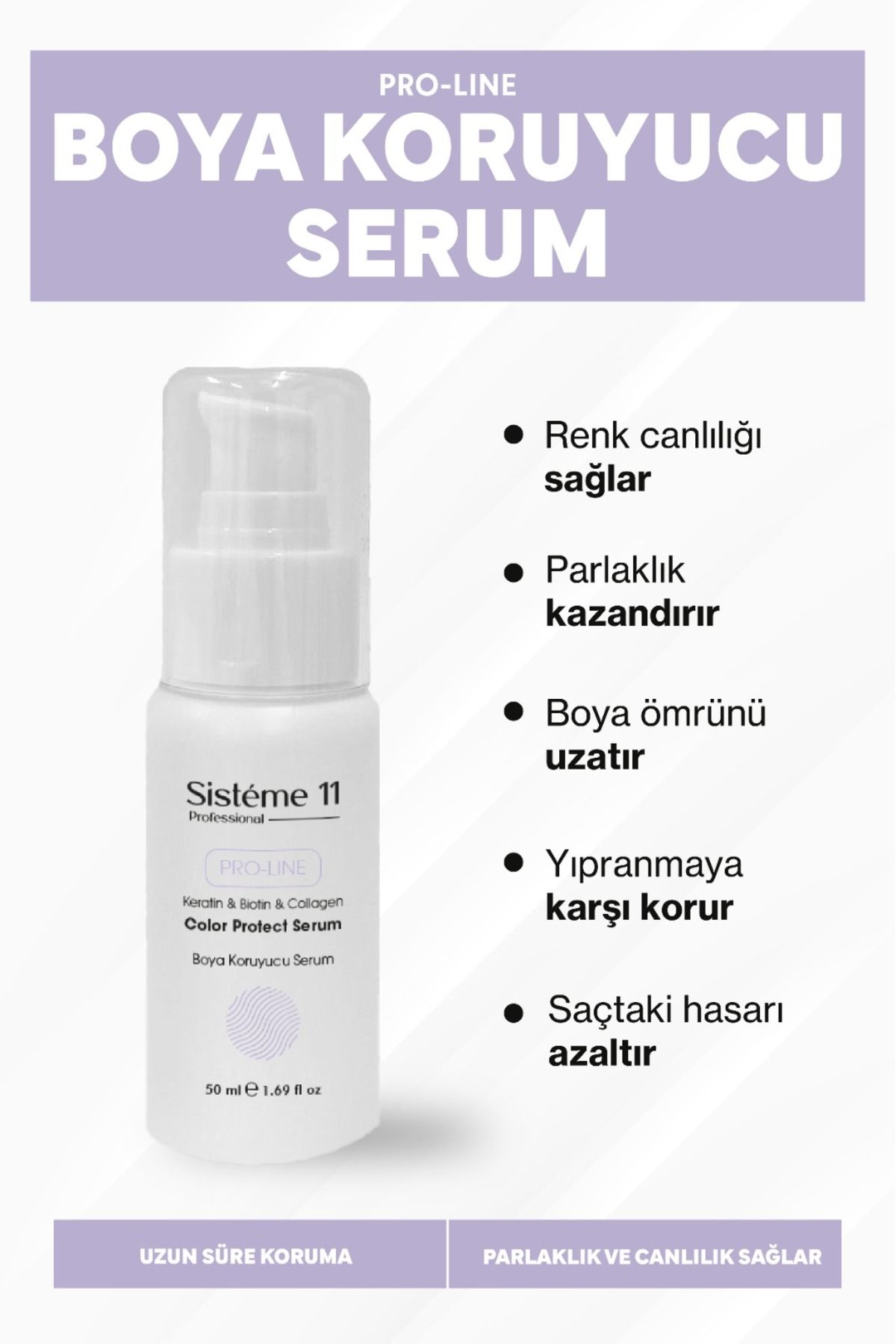 Sistéme 11 Boya KoruyucuSerum 50 ml