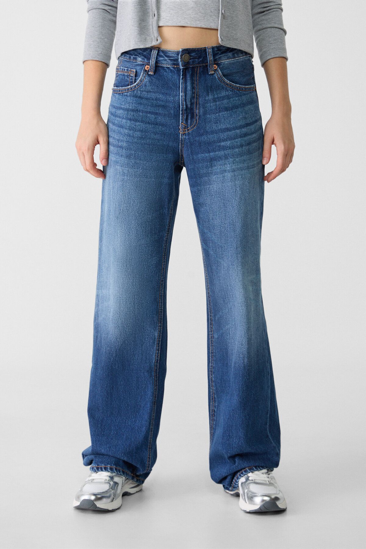 D92 Straight wide jeans