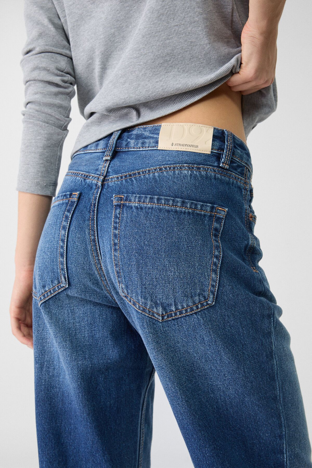 D92 Straight wide jeans