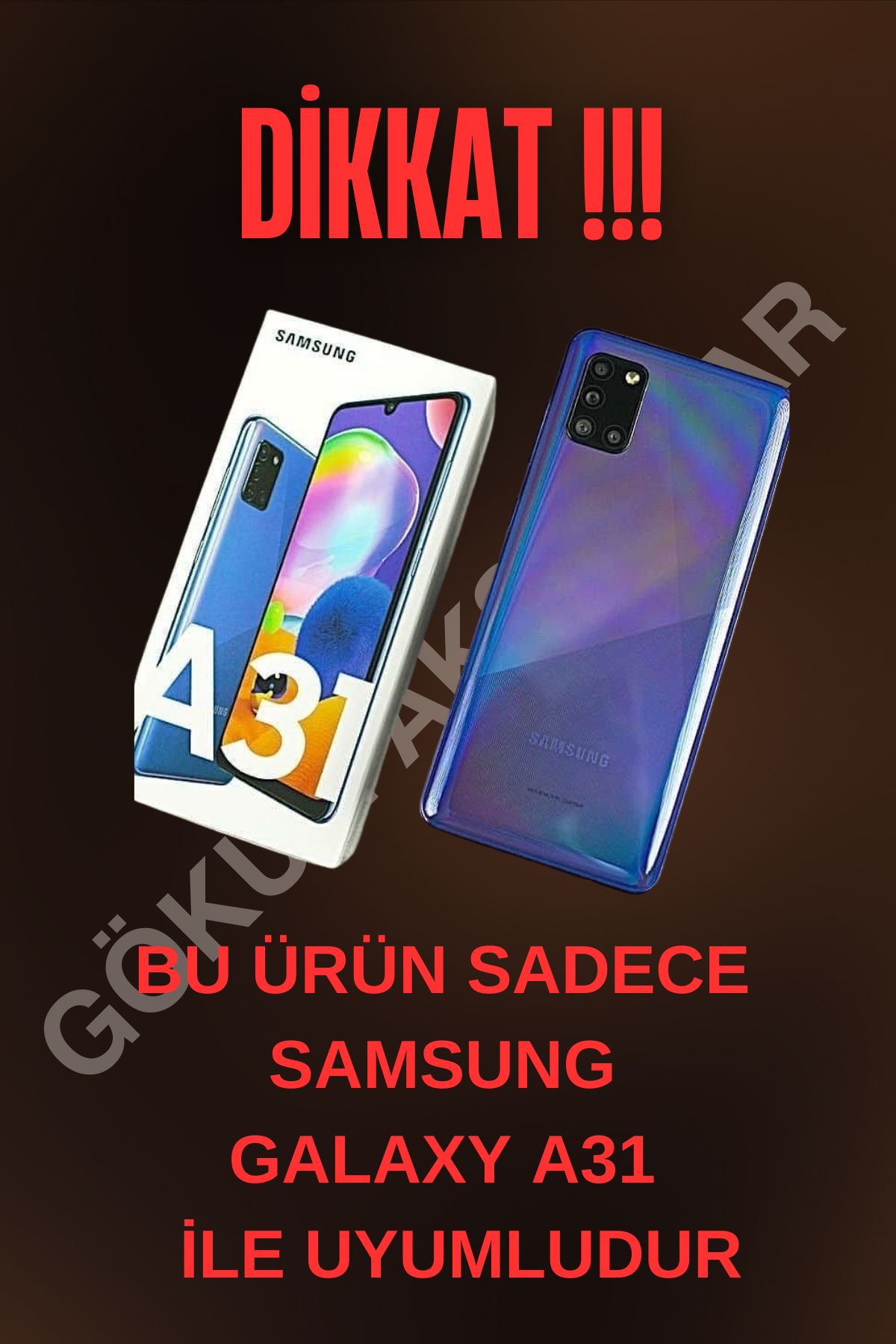 Samsung Galaxy A31 Uyumlu Telefon Kılıfı