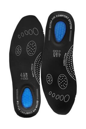 Elit İzci Form 40-45 Deri Ortopedik İç Tabanlık Siyah - Mavi Image 3