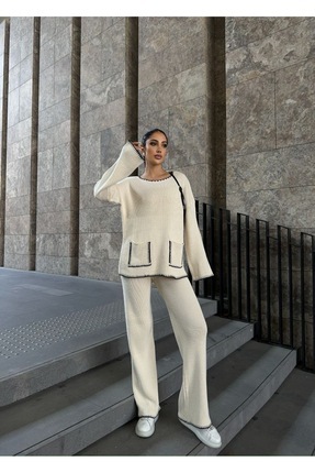 Çoban Dikişli İkili Triko Takım Image 0