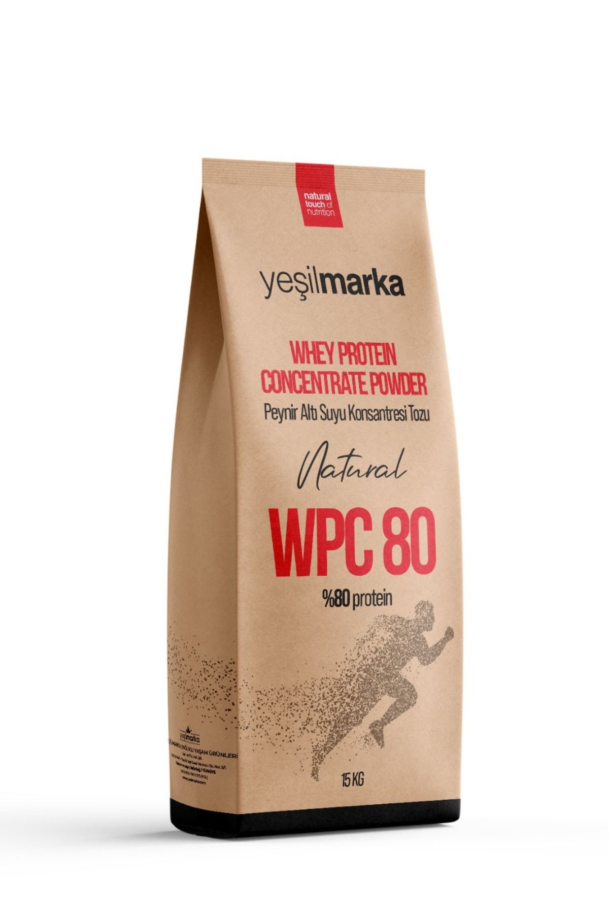 Peynir Altı Suyu Tozu WPC80 Whey Protein Konsanstresi Tozu 15 kg