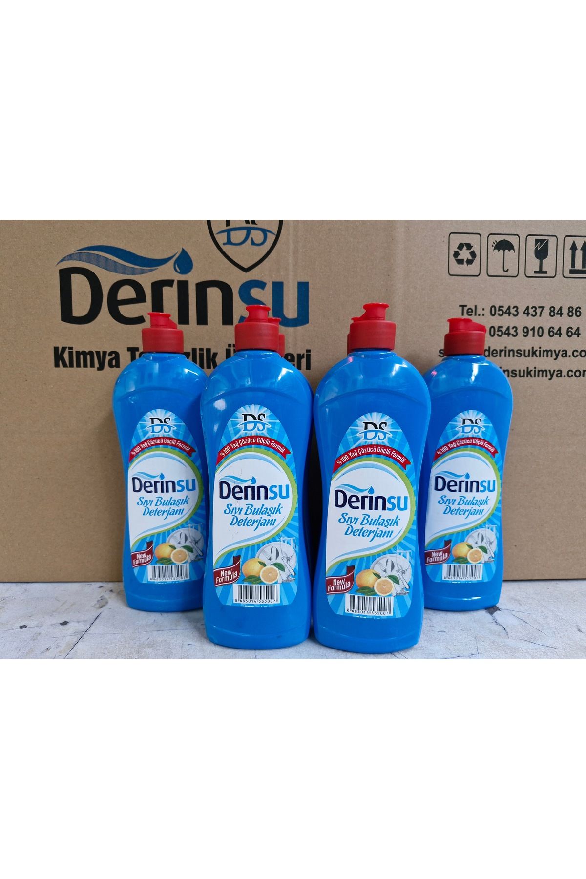 Elde Bulaşik Deterjani 6 Adet X 500 Ml = 3000 Ml