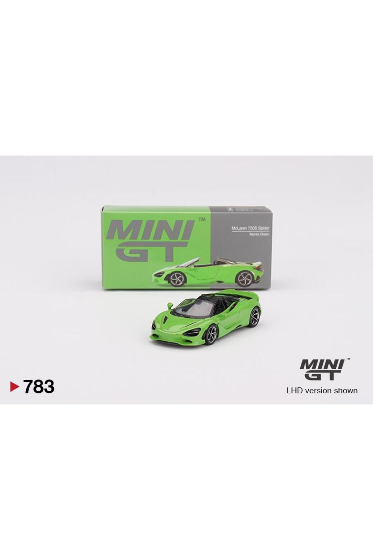 mini gt McLaren 750S SpiderMantis Green 783