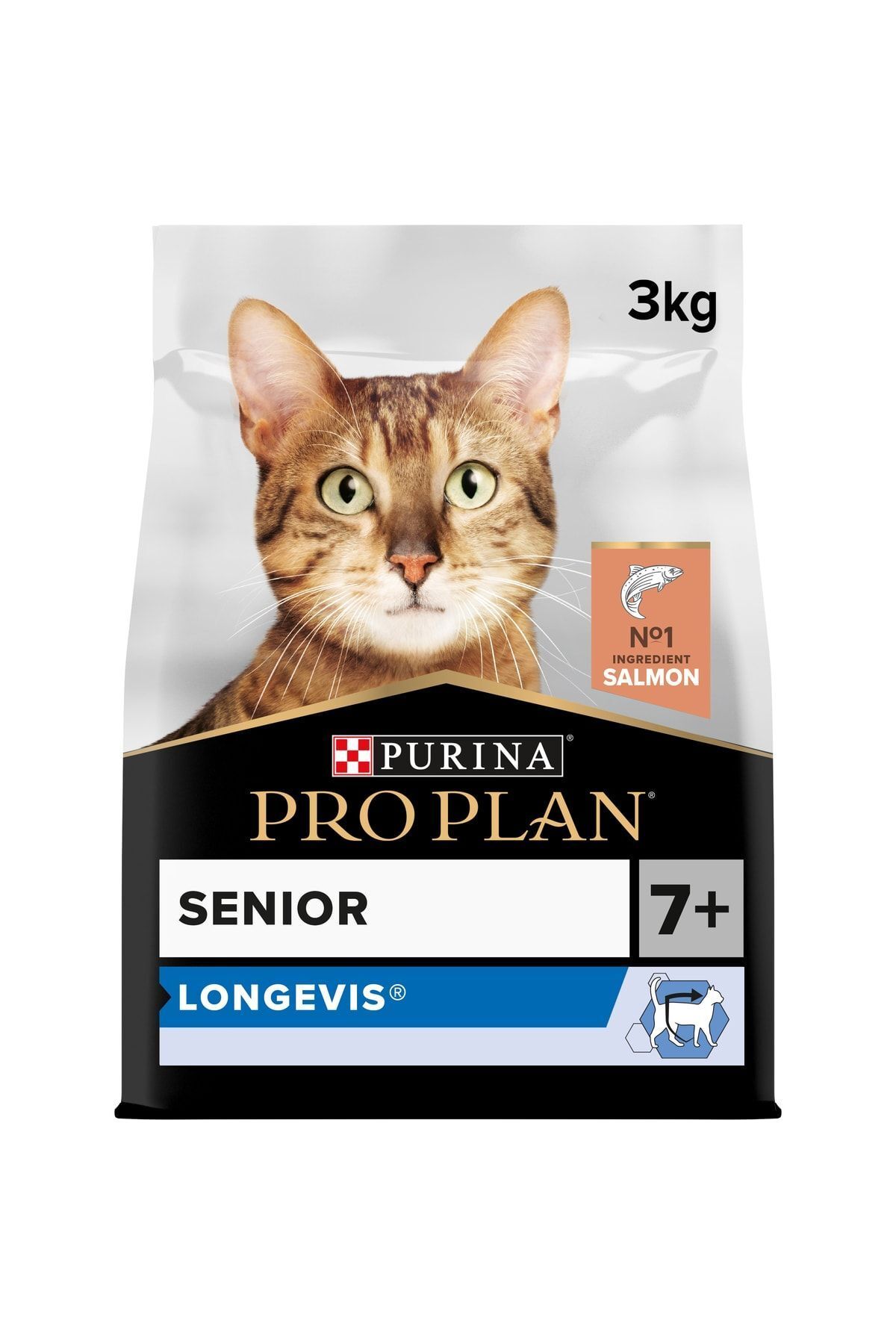 Original Senior +7 Somonlu Yaşlı Kedi Maması 3 Kg