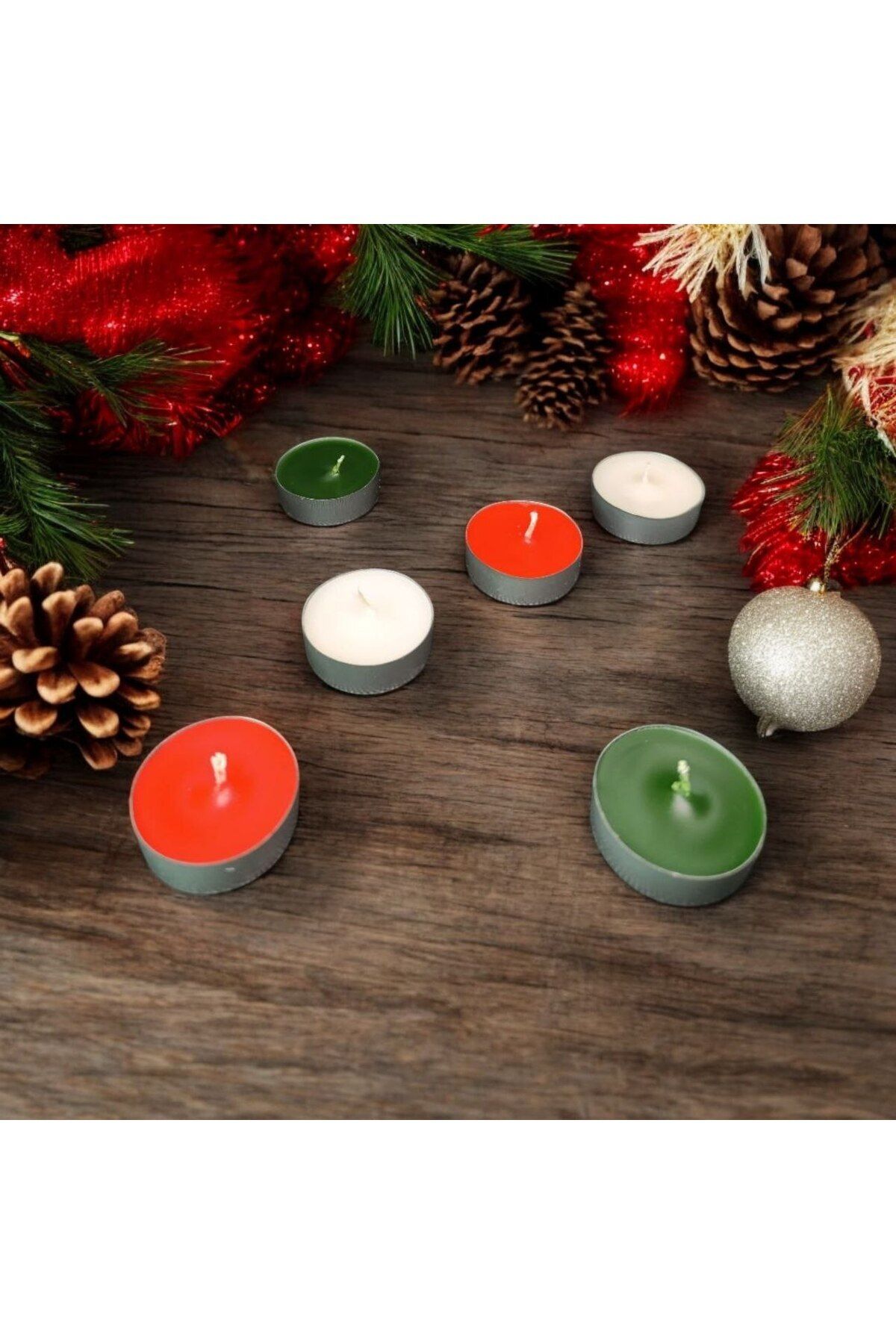 18'li Tea Light Collection 5 Saat (VİOLLETA TEALİGHT KOLEKSİYONU) Yılbaşı