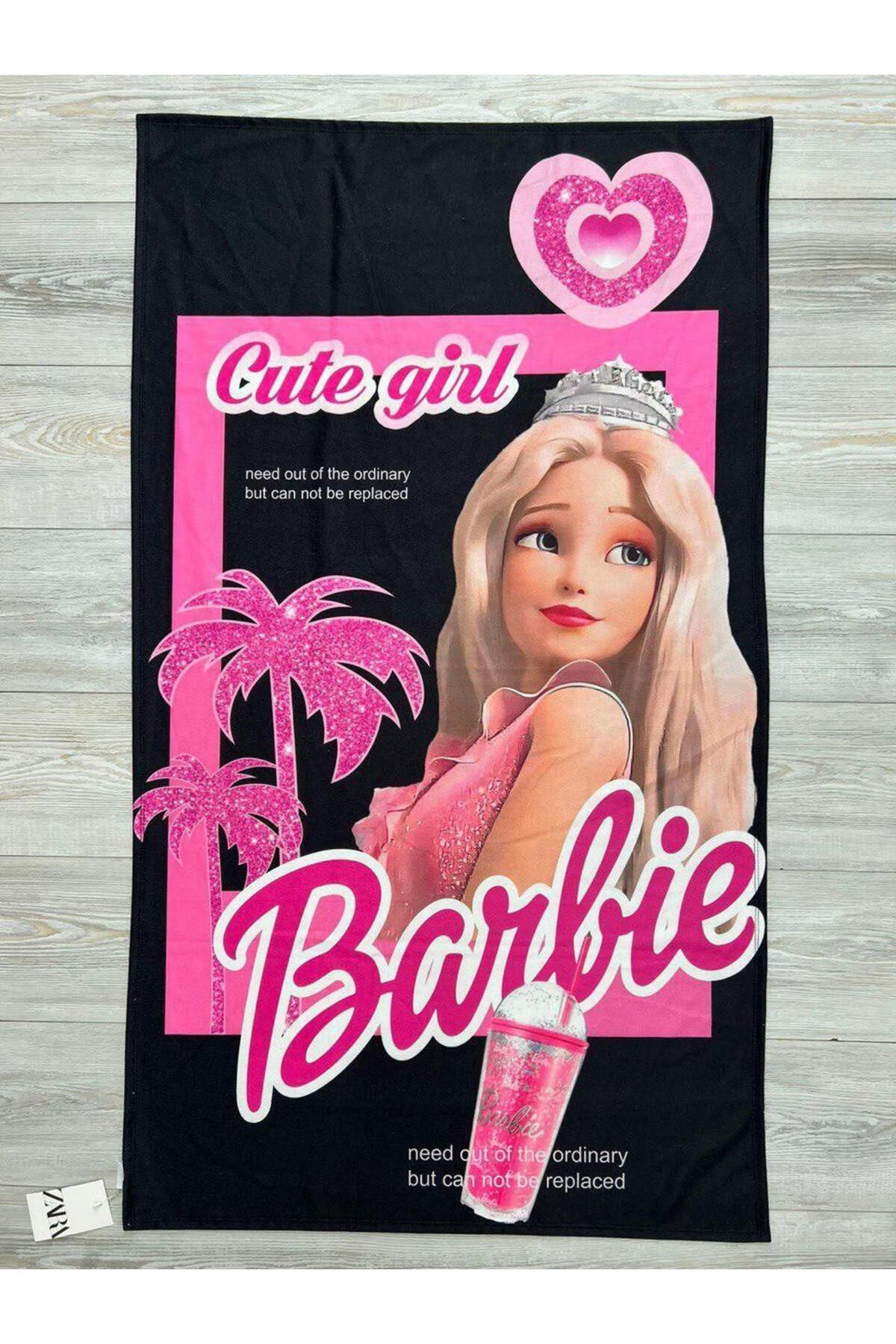 KOKOŞ BEBEK Barbie BaskılıHavlu