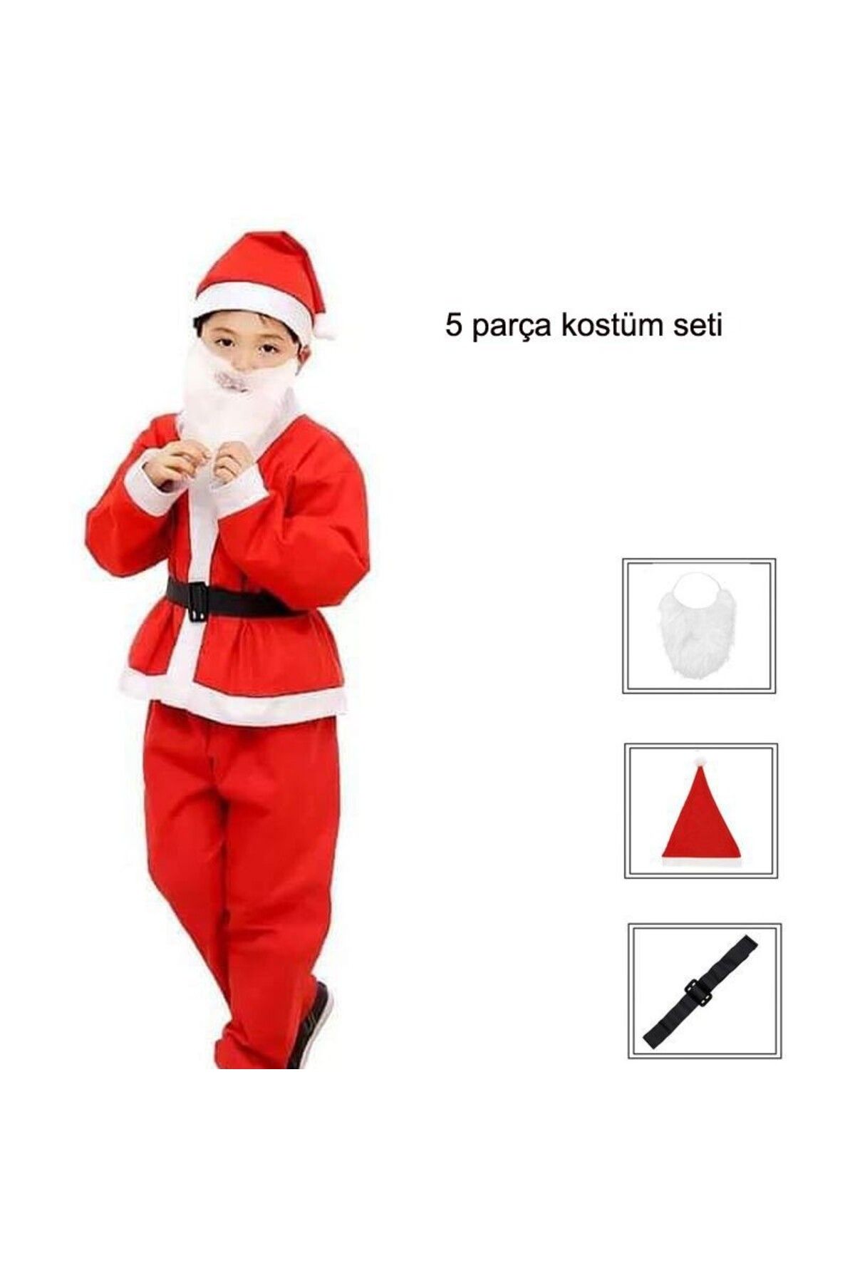 Parti Selesi Çocuk Bebek NoelBaba Kostümü Noe...