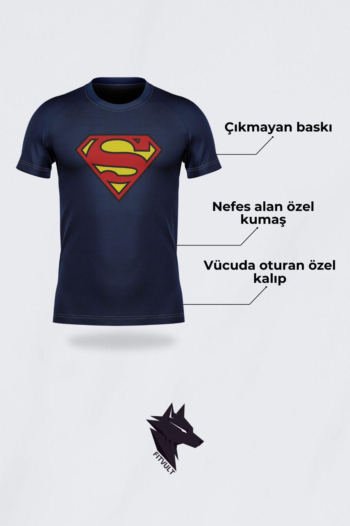 Ufc Spor Superman Antrenman Compression Mma Tişört Nefes Alabilen Kumaş Yüksek Kalite Venum Gym